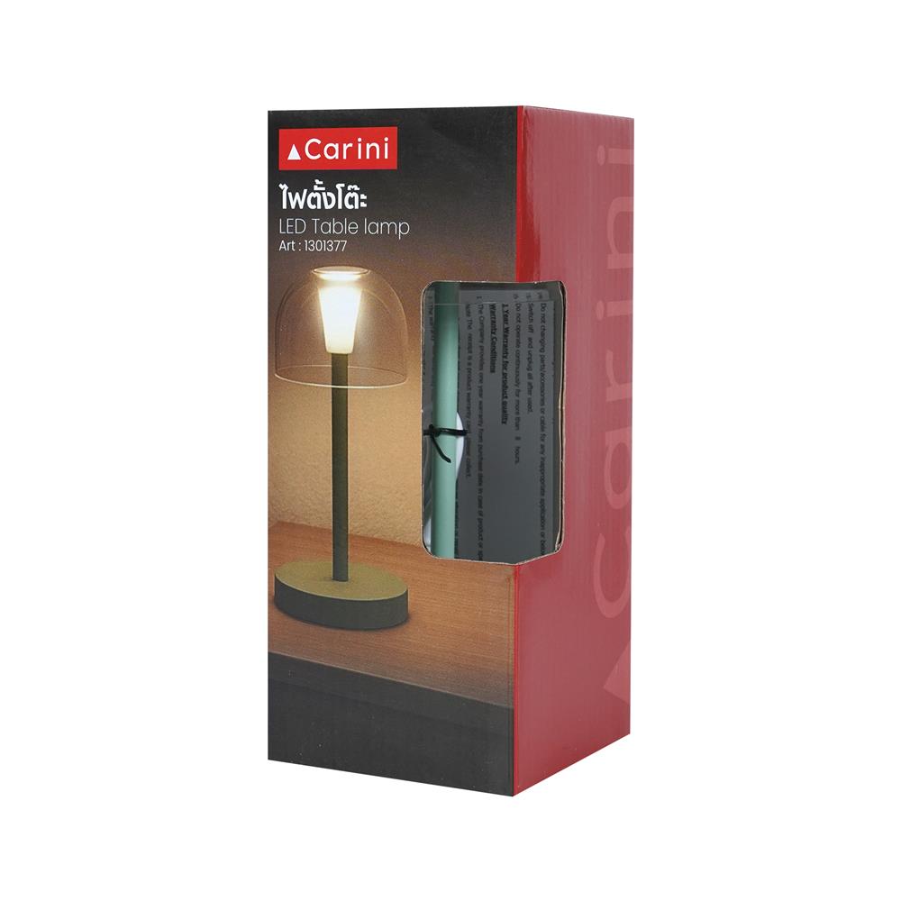 ไฟตั้งโต๊ะ LED CARINI TCW25401-GN 0.8 วัตต์ WARM WHITE สีเขียว
