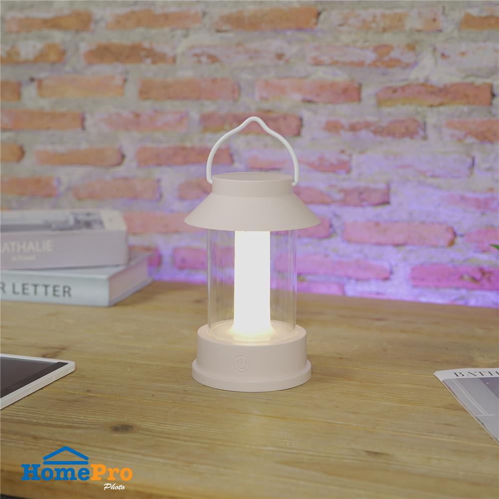 ไฟตั้งโต๊ะ LED CARINI THX24901-CM 0.9 วัตต์ WARM WHITE สีครีม