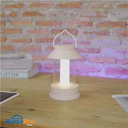 ไฟตั้งโต๊ะ LED CARINI THX24901-CM 0.9 วัตต์ WARM WHITE สีครีม_4