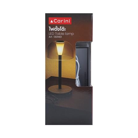 ไฟตั้งโต๊ะ LED CARINI TCW25401-BK 0.8 วัตต์ WARM WHITE สีดำ_4