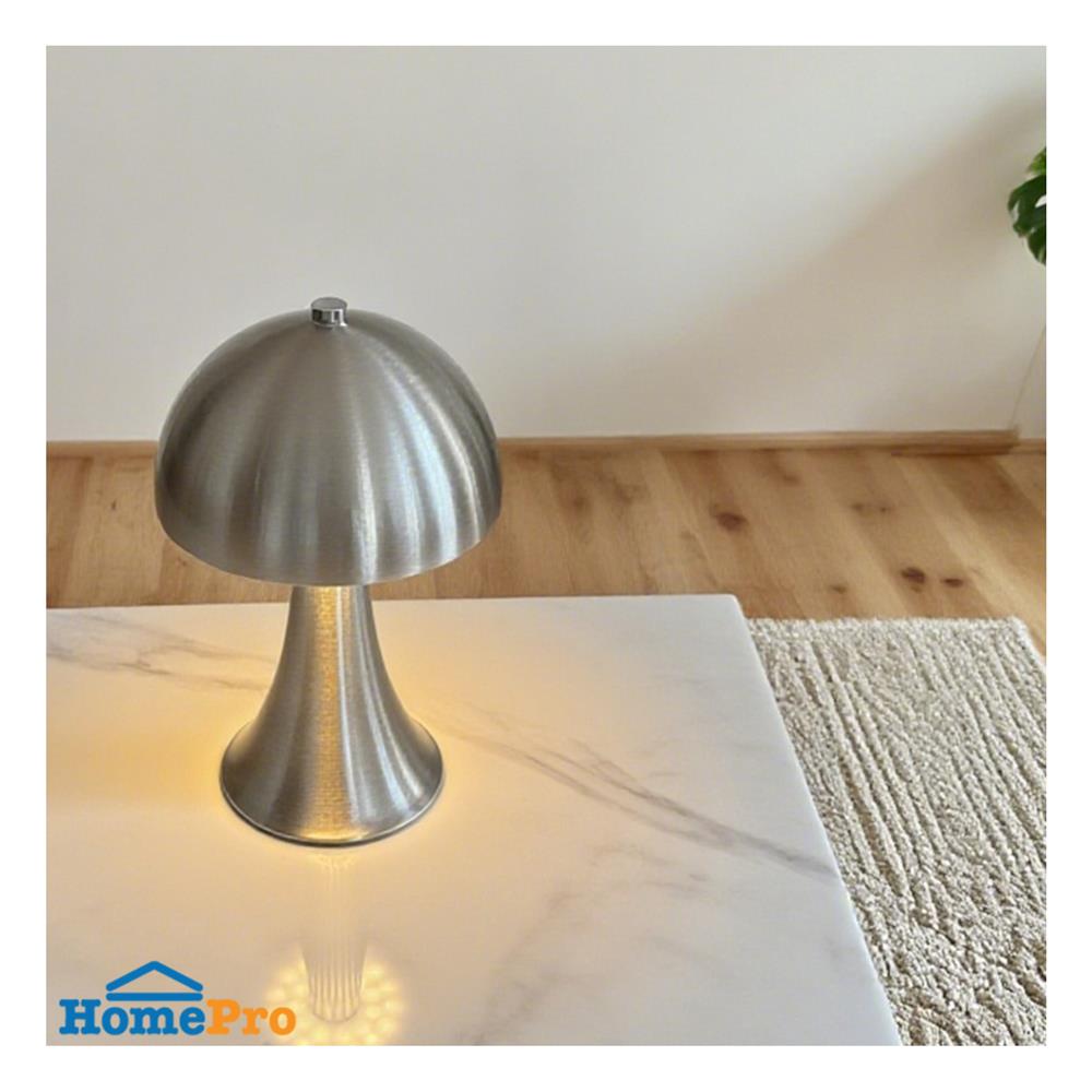 ไฟตั้งโต๊ะ LED CARINI TCW25502-SV 1.2 วัตต์ WARM WHITE สีเงิน