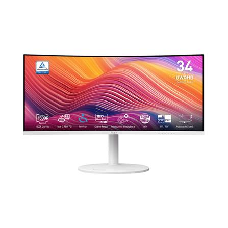 จอมอนิเตอร์ 34 นิ้ว MSI MODERN MD342CQPW_0