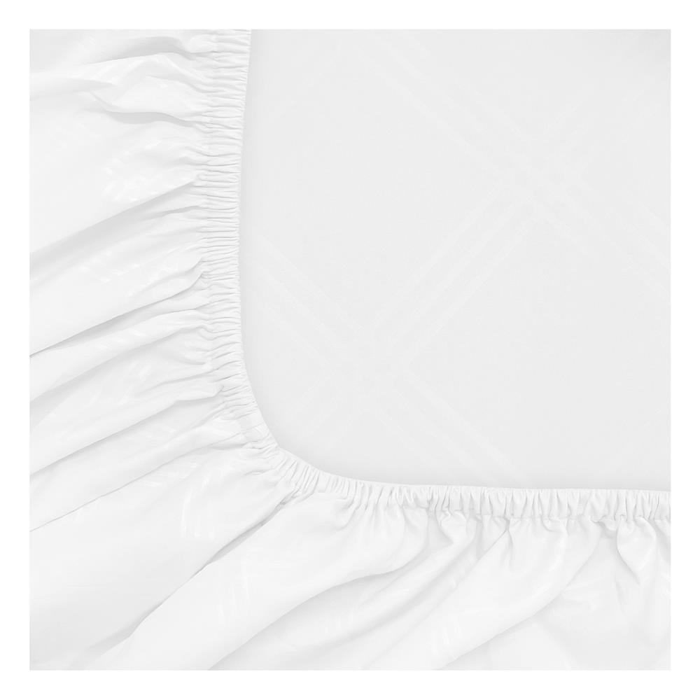 ชุดผ้าปูที่นอน 5 ฟุต (ชุด 6 ชิ้น) PICASSO BASIC ENJOY JASMINE WHITE