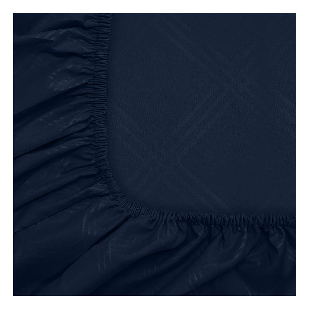 ชุดผ้าปูที่นอน 5 ฟุต (ชุด 6 ชิ้น) PICASSO BASIC ENJOY NAVY BLUE