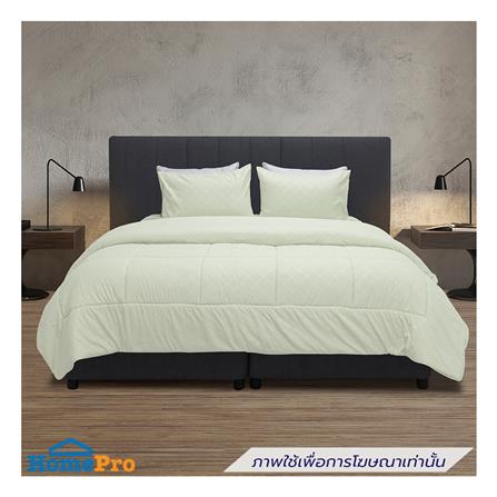 ชุดผ้าปูที่นอน 5 ฟุต (ชุด 6 ชิ้น) PICASSO BASIC ENJOY GREEN_0