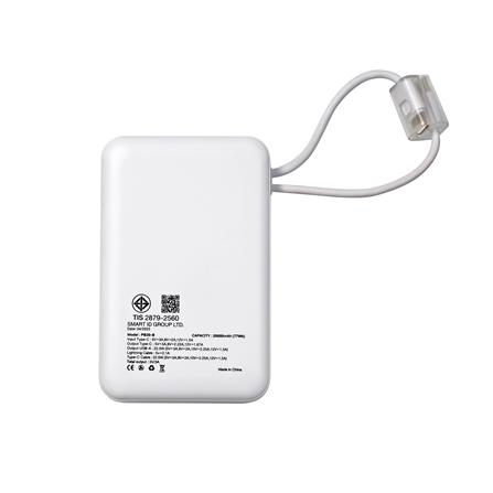 พาวเวอร์แบงก์ ANITECH PB20-B 20000mAh สีขาว_7