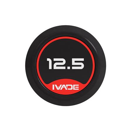 บาร์เบลแกนหยักหุ้มยาง IVADE 12.5 กก. (1 ชิ้น)_6