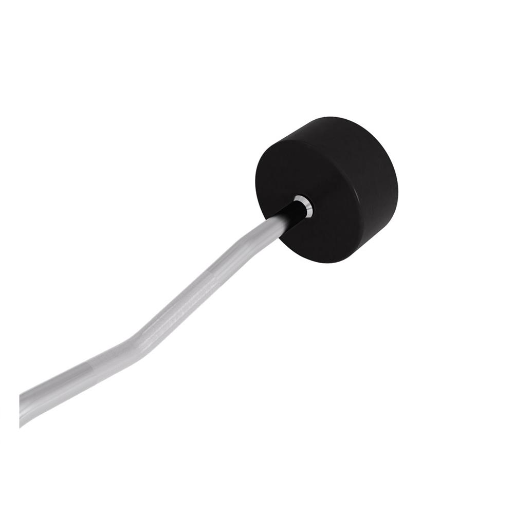 บาร์เบลแกนหยักหุ้มยาง IVADE 40 กก. (1 ชิ้น)