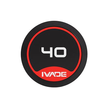 บาร์เบลแกนหยักหุ้มยาง IVADE 40 กก. (1 ชิ้น)_6