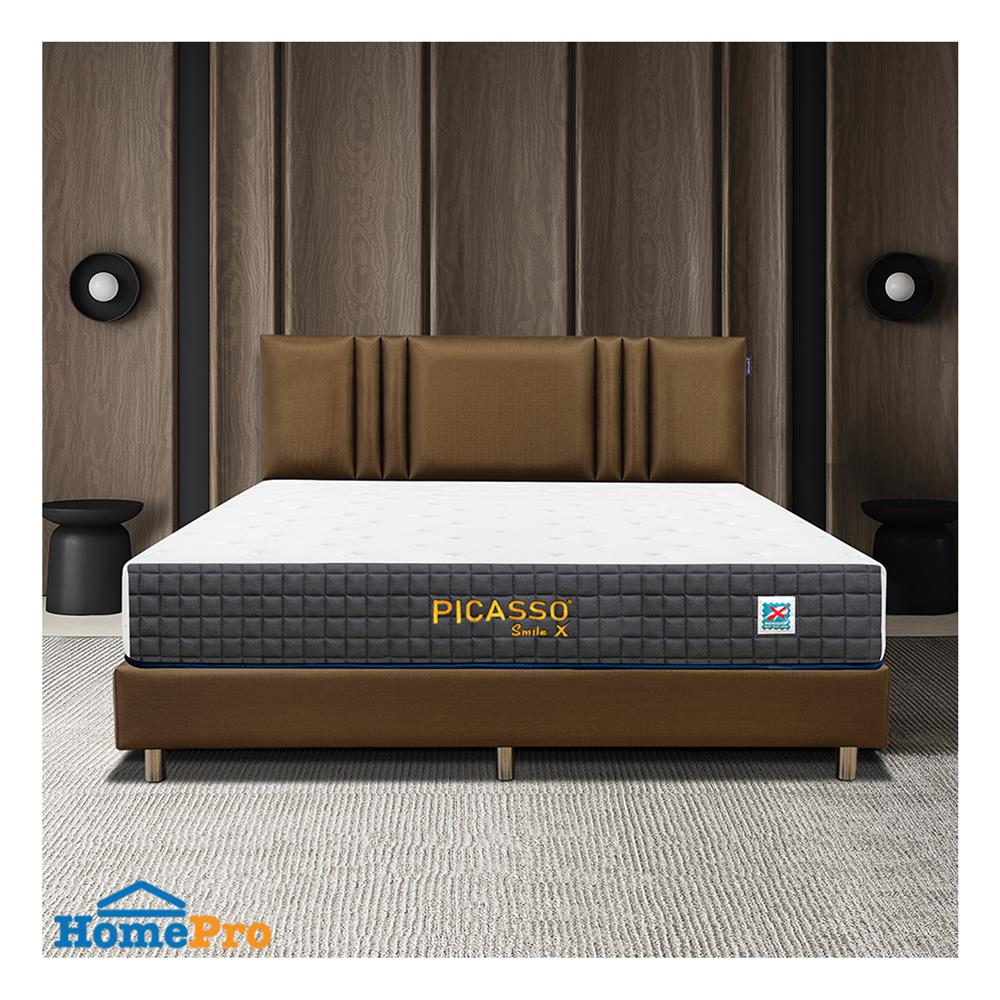 ที่นอน 5 ฟุต PICASSO SMILE X (พร้อมโซฟา COZY สีเทา 1 ตัว)
