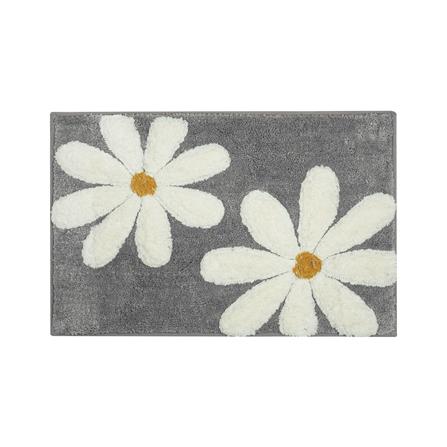 พรม HOME LIVING STYLE DAISY 45X70 ซม. สีเทา_0