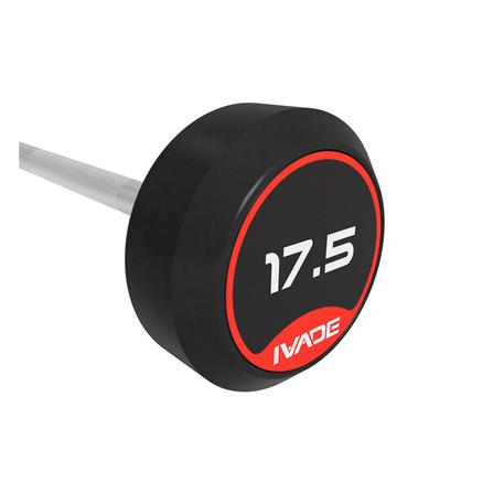 บาร์เบลแกนตรงหุ้มยาง IVADE 17.5 กก. (1 ชิ้น)_5