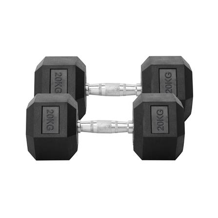 ดัมเบลหกเหลี่ยม IRONTEC HEX 20 กก. (แพ็ก 2 ชิ้น)_0