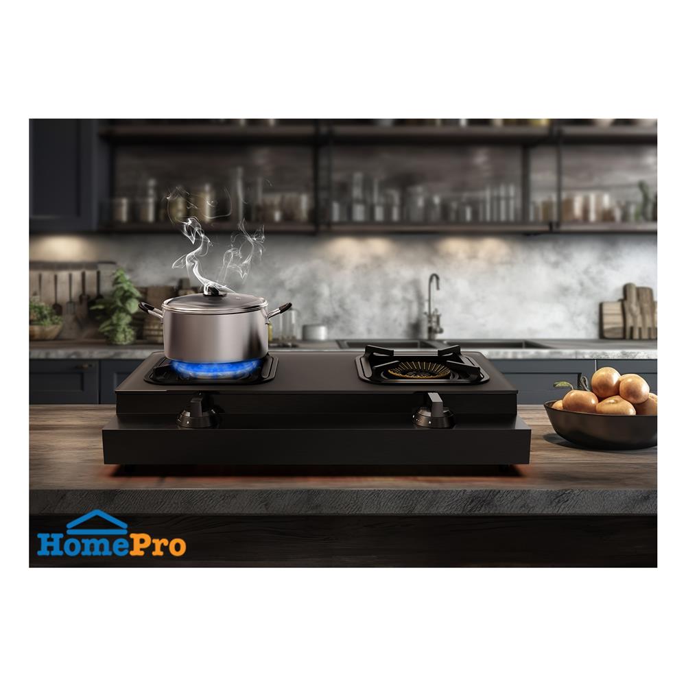 เตาแก๊สตั้งโต๊ะ 2 หัวแก๊ส KUCINE PYRO BB