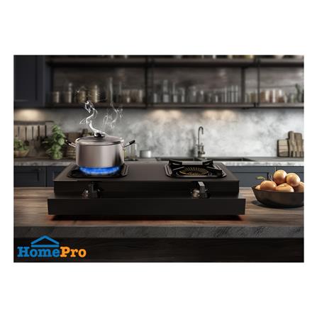 เตาแก๊สตั้งโต๊ะ 2 หัวแก๊ส KUCINE PYRO BB_3