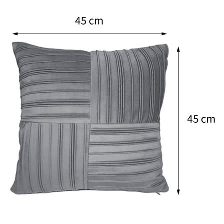 หมอนอิง HOME LIVING STYLE PREVIA 18x18 นิ้ว สีเทา_2