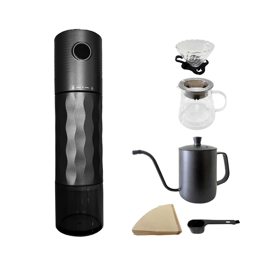 ชุดดริปกาแฟและเครื่องบดเมล็ดกาแฟ KOF BAKE CFT03