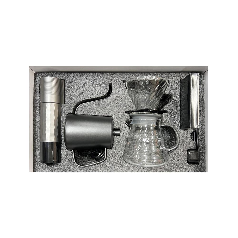 ชุดดริปกาแฟและเครื่องบดเมล็ดกาแฟ KOF BAKE CFT03