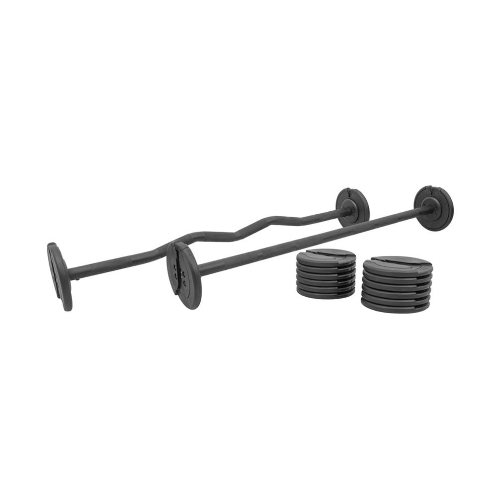 ชุดบาร์เบลพร้อมชั้นวาง IRONTEC SLIDETEC 14-IN-1 33 กก.