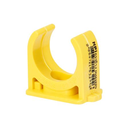 คลิปก้ามปู PVC ตราช้างNPI 1/2 นิ้ว สีเหลือง (แพ็ก 5 ชิ้น)_0