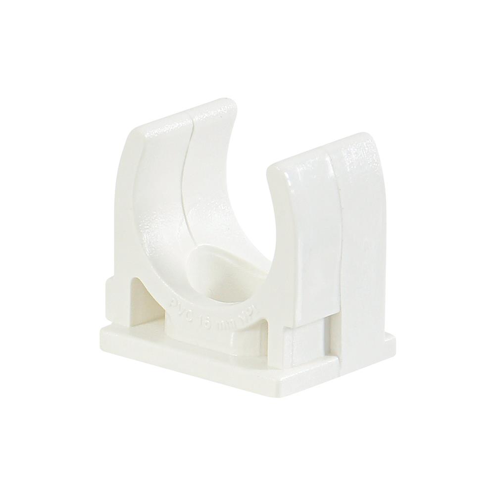 คลิปก้ามปู PVC ตราช้างNPI 16 มม. มาตรฐาน BS สีขาว (แพ็ก 5 ชิ้น)