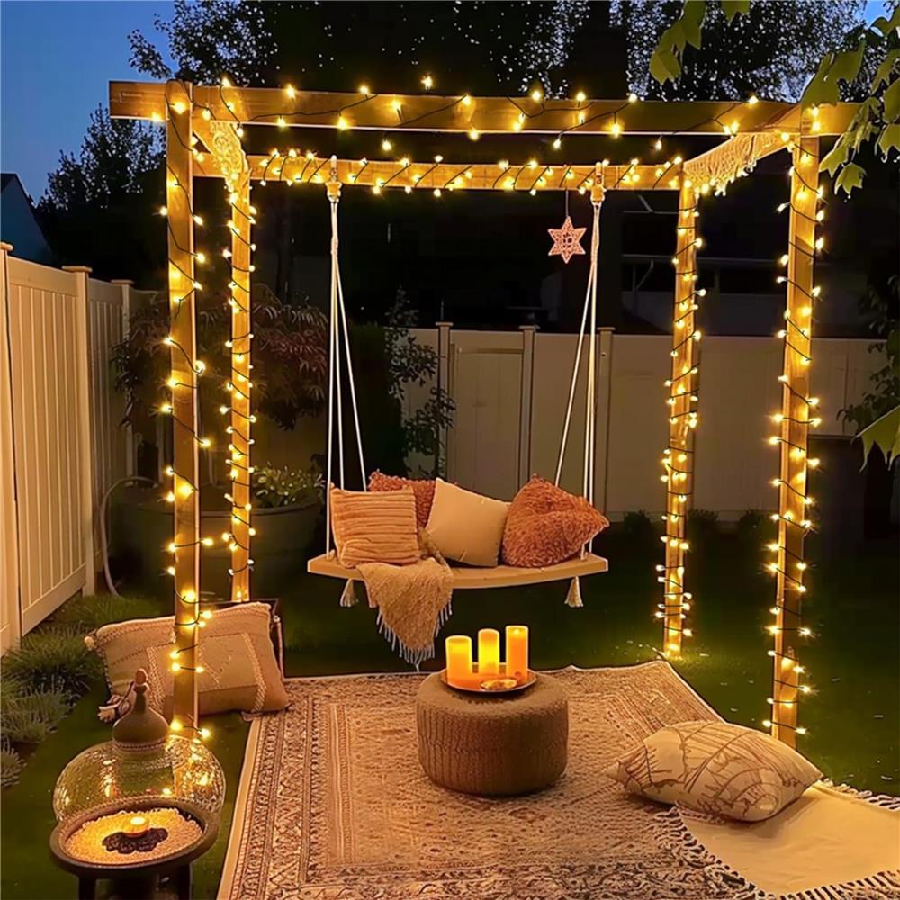 ไฟจัดสวน SOLAR CARINI HM-PJ 0011WW/50M 2.9 วัตต์ วอร์มไวท์ สีดำ