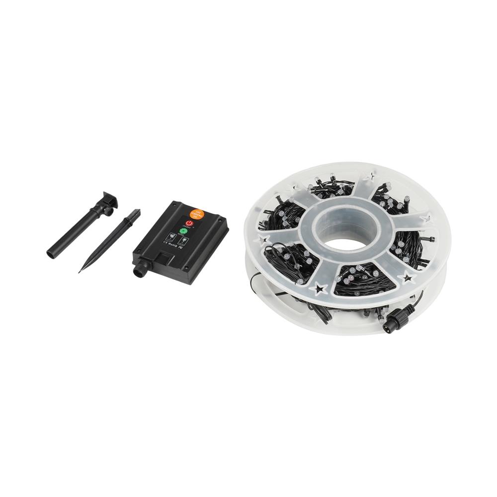 ไฟจัดสวน SOLAR CARINI HM-PJ 0011RGB/50M 2.9 วัตต์ RGB สีดำ