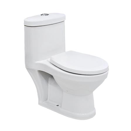 สุขภัณฑ์ 1 ชิ้น NASCO NC-8600-WA 3/4.5 ลิตร สีขาว_0