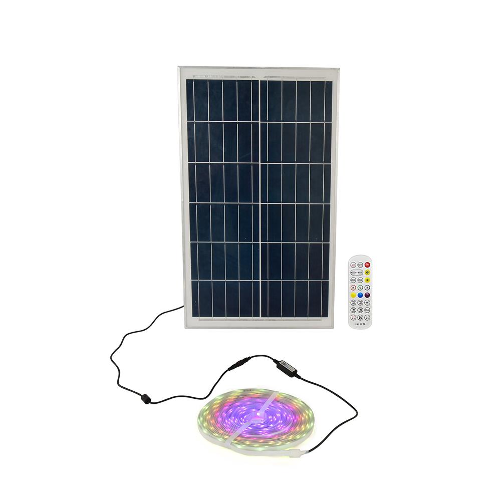 ไฟจัดสวน SOLAR CARINI SP25-10M 360 วัตต์ RGB สีขาว