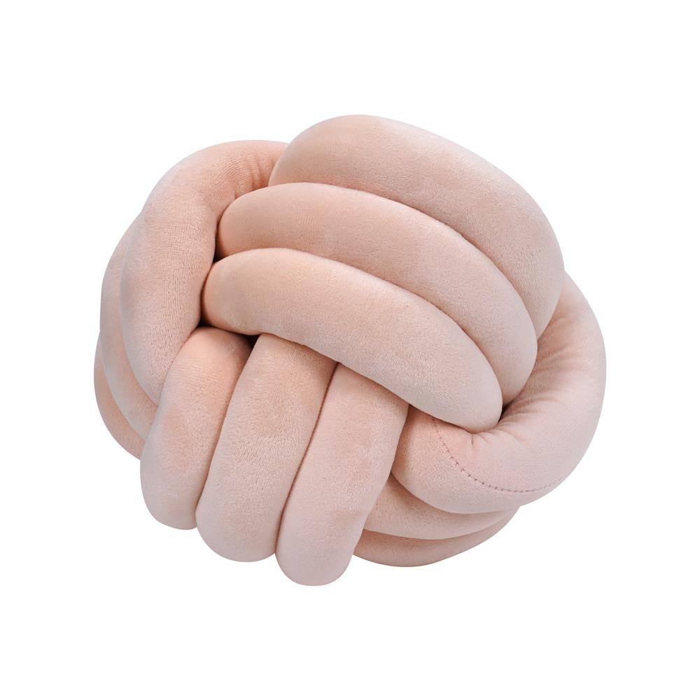 หมอนอิง HOME LIVING STYLE KNOT BALL 10x10 นิ้ว สีชมพู