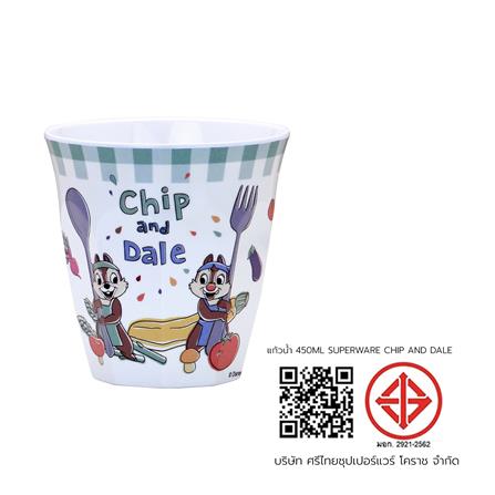 แก้วน้ำเมลามีน 450 มล. SUPERWARE CHIP AND DALE_5