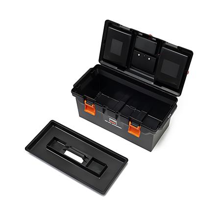 กล่องเครื่องมือพลาสติก TRUSCO TTB-800 สีดำ-ส้ม_2