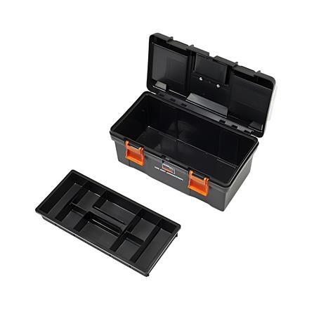 กล่องเครื่องมือพลาสติก TRUSCO TTB-905 สีดำ-ส้ม_2