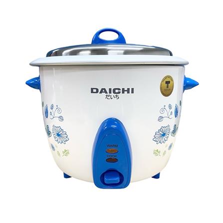 หม้อหุงข้าวธรรมดา DAICHI RC-1801 1.8 ลิตร สีขาว/น้ำเงิน_0