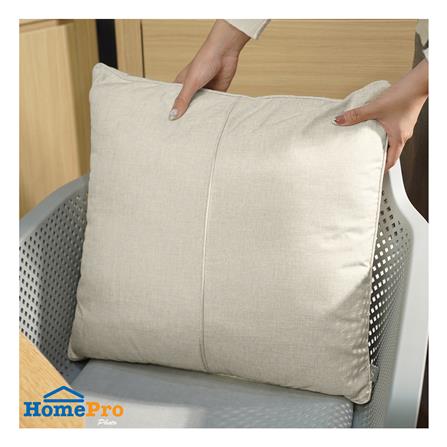 หมอนอิง HOME LIVING STYLE MASTER 18x18 นิ้ว สีครีม_3