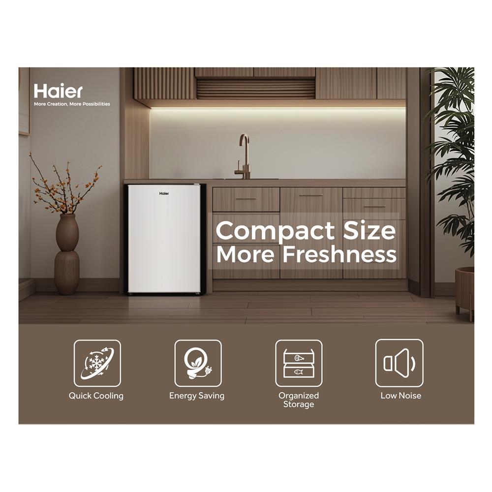 ตู้แช่แนวตั้ง HAIER BD-91 3.2 คิว สีขาว