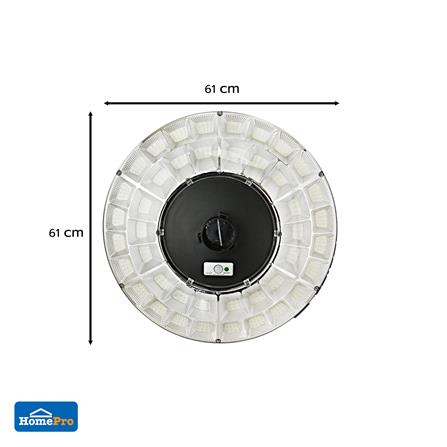 ไฟสนาม SOLAR CARINI 492 1200 วัตต์ DAYLIGHT สีดำ_3