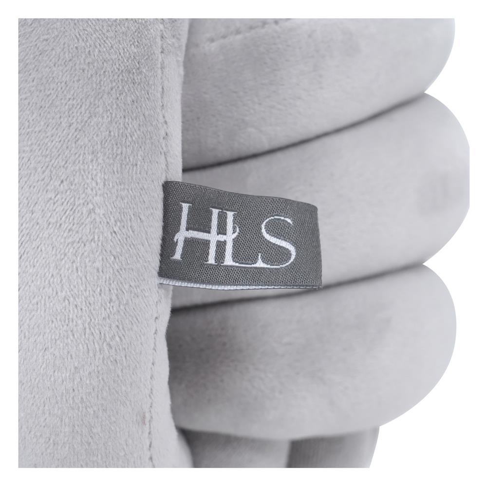 หมอนอิง HOME LIVING STYLE KNOT BALL 10x10 นิ้ว สีเทา