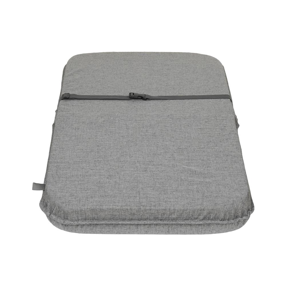 เบาะรองนั่ง HOME LIVING STYLE MASTER 20x40 นิ้ว สีเทา