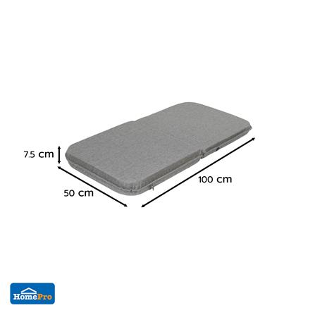 เบาะรองนั่ง HOME LIVING STYLE MASTER 20x40 นิ้ว สีเทา_9