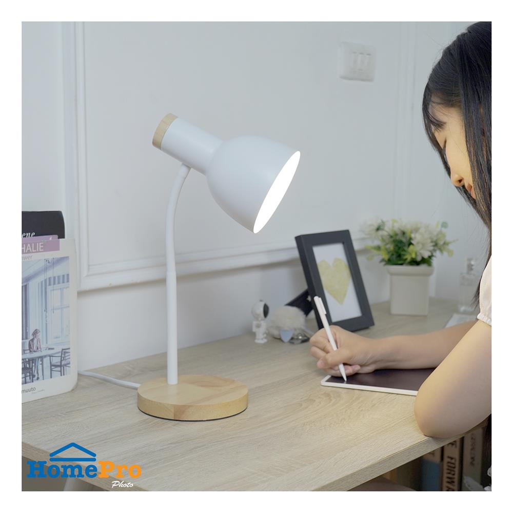 ไฟอ่านหนังสือ CARINI WT023-W สีขาว/ลายไม้