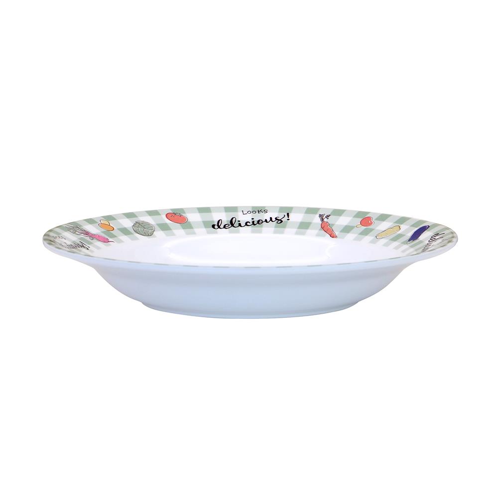 จานเมลามีนลึก 8 นิ้ว SUPERWARE CHIP AND DALE