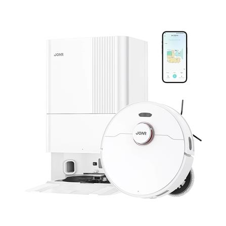 เครื่องดูดฝุ่นหุ่นยนต์ JONR P20 PRO สีขาว_4