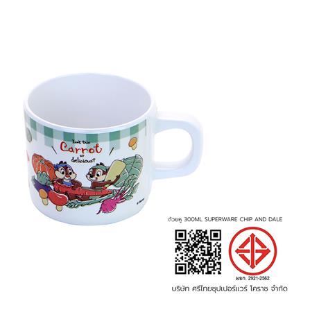 ถ้วยหูเมลามีน 300 มล. SUPERWARE CHIP AND DALE_2
