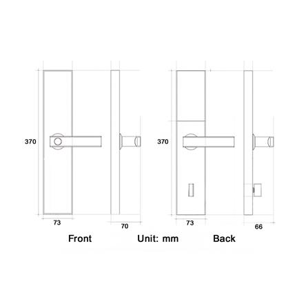 กลอนดิจิตอล HILOCK HL-631W สีขาว_6