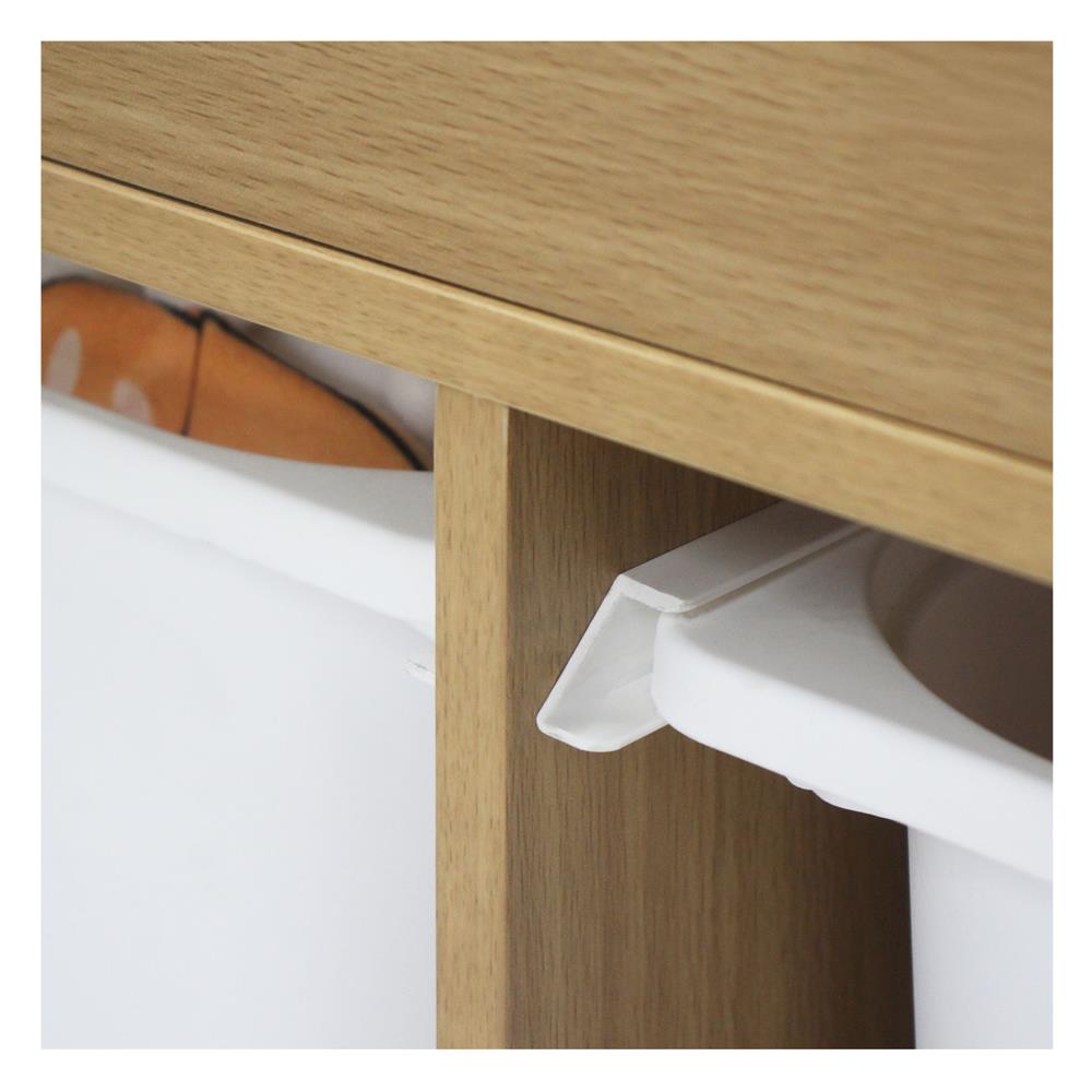 ตู้ลิ้นชักเก็บของ 3 ช่อง FURDINI TORI BOX 96 ซม. สี NATURAL OAK/ขาว