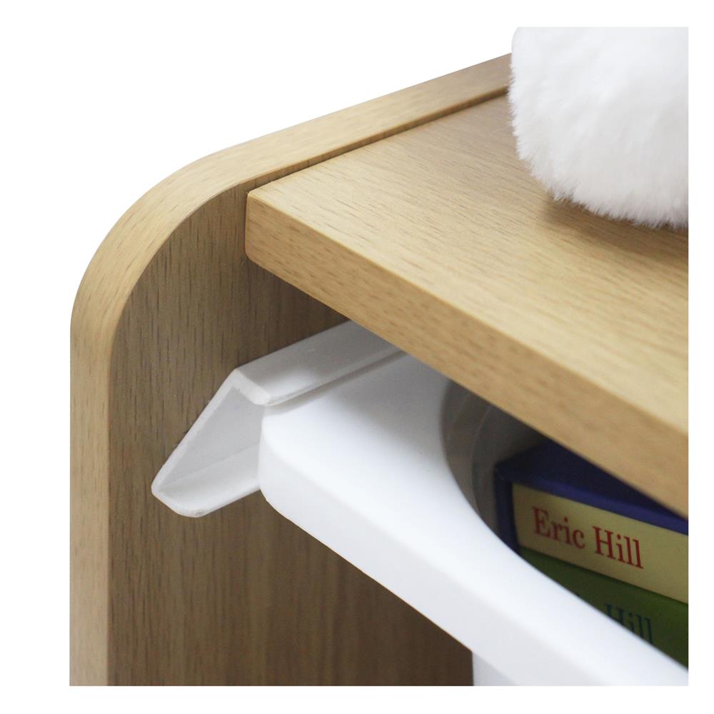 ตู้ลิ้นชักเก็บของ 2 ช่อง FURDINI TORI BOX 33 ซม. สี NATURAL OAK/ขาว