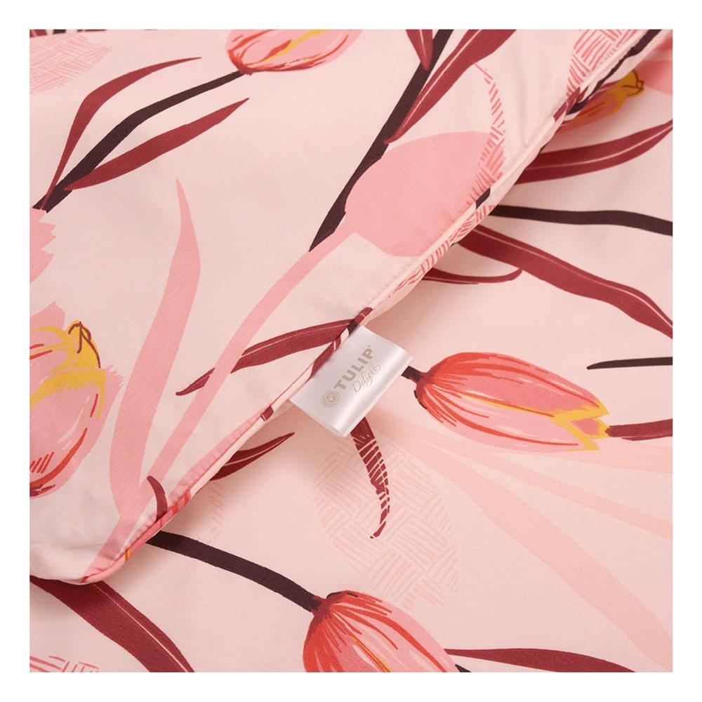ชุดผ้าปูที่นอน 6 ฟุต (ชุด 5 ชิ้น) TULIP DELIGHT 60012-DL124