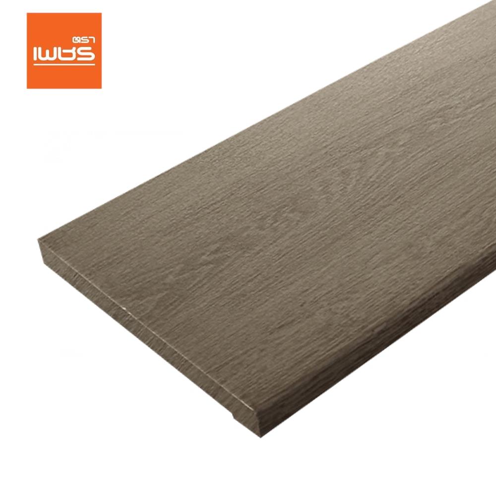 ไม้บันได SPC ตราเพชร 12 นิ้ว 30x150x2.4 ซม. สีน้ำตาล