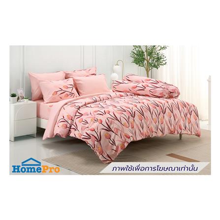 ชุดผ้าปูที่นอน 5 ฟุต (ชุด 5 ชิ้น) TULIP DELIGHT 60013-DL124_0